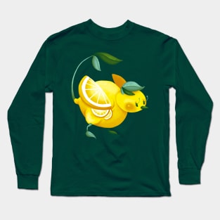 Lemon Bird Long Sleeve T-Shirt